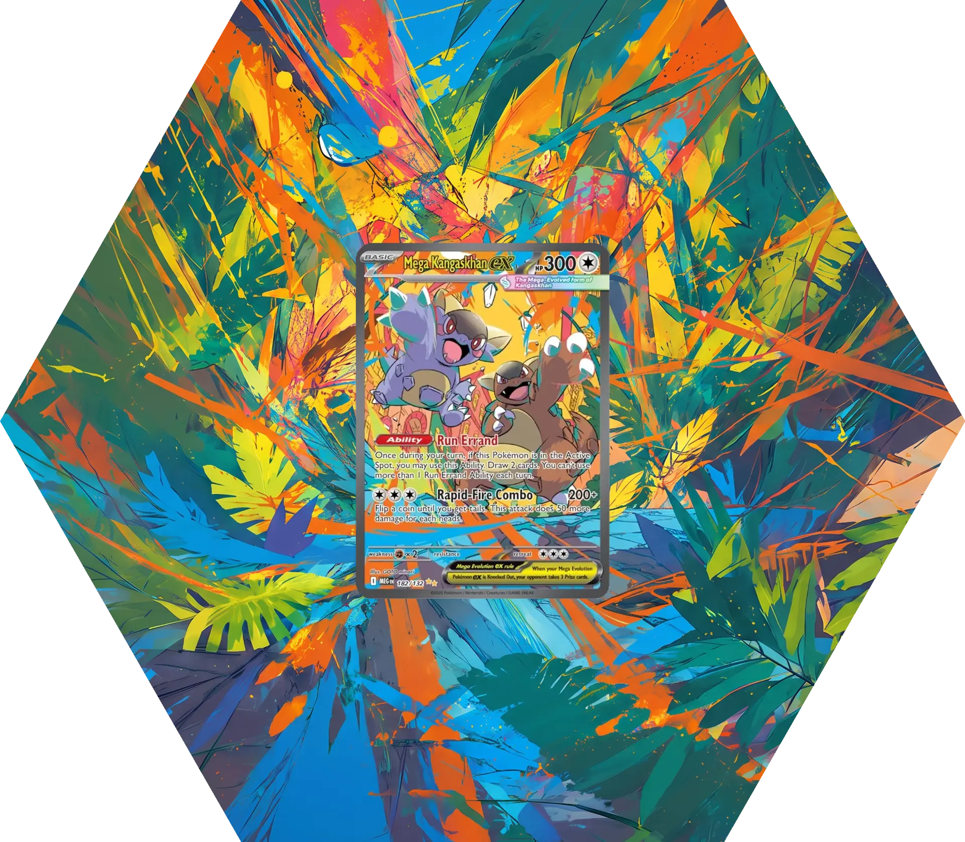 ME Mega Kangaskhan SIR extended art frame